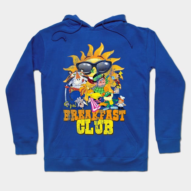 Breakfast Club - cereal mascots of yesteryear Hoodie by woodsman